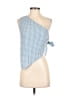 Princess Polly Blue Sleeveless Blouse Size 4 - photo 1