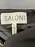 Saloni Solid Black Cocktail Dress Size 0 - photo 4