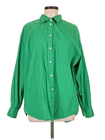 Gap Long Sleeve Button-Down Shirt (view 1)