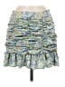 Zara Paisley Blue Casual Skirt Size M - photo 1