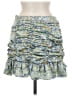 Zara Paisley Blue Casual Skirt Size M - photo 2