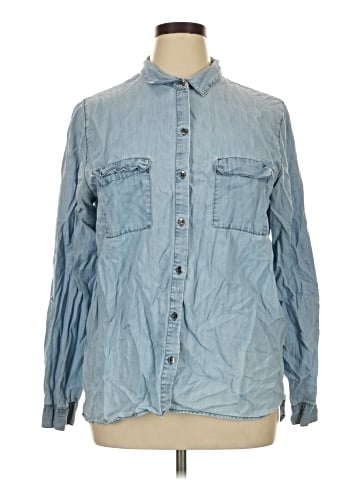 Gap Outlet Long Sleeve Button-Down Shirt (view 1)