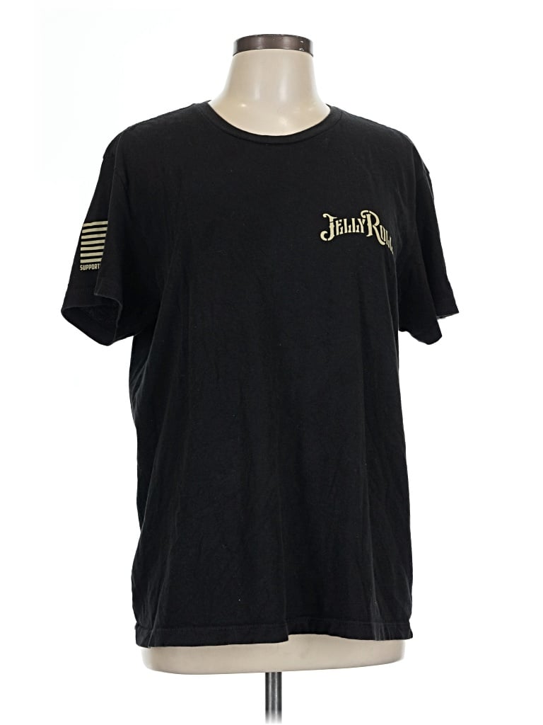 Pre-owned Assorted Brands Short Sleeve T-shirt In Black