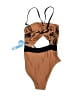 Cupshe Graphic Brown One Piece Swimsuit Size S - photo 2
