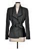 Tahari by ASL Chevron-herringbone Gray Blazer Size 8 - photo 1