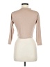 Missguided Tan 3/4 Sleeve Blouse Size 6 - photo 2