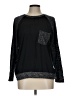 Lou & Grey 100% Polyester Black Pullover Sweater Size L - photo 1