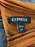 Express Solid Brown Cocktail Dress Size XXS - photo 8
