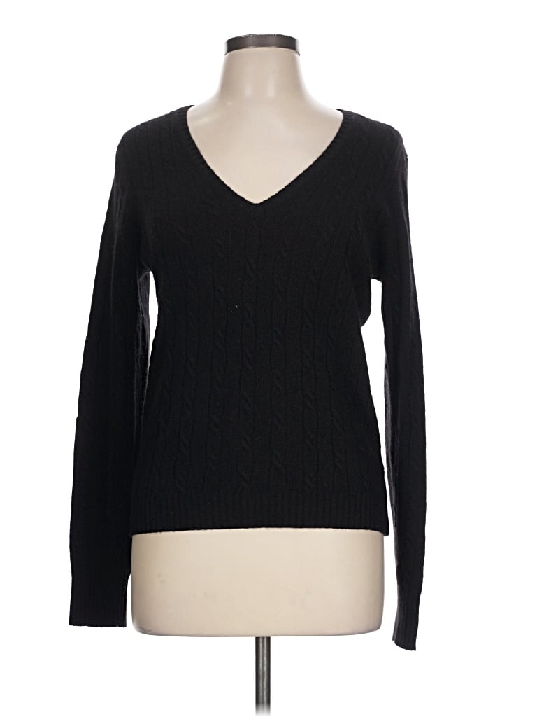 Pre-owned Jcrew Pullover Sweater In Black