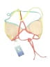 Cupshe Argyle Yellow Swimsuit Top Size S - photo 2