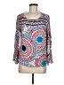 Westbound 100% Rayon Blue 3/4 Sleeve Blouse Size M (petite) - photo 1