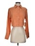 Madison & Berkeley Color Block Orange Long Sleeve Blouse Size XS (estimated) - photo 1