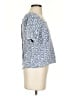 Madewell Blue Short Sleeve Blouse Size XXS - photo 4