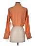 Madison & Berkeley Color Block Orange Long Sleeve Blouse Size XS (estimated) - photo 2
