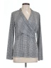 DKNY Gray Long Sleeve Blouse Size L - photo 1