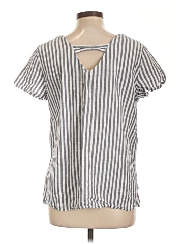 Ellen Tracy Short Sleeve Blouse (view 2)