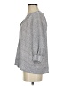 Joie Gray 3/4 Sleeve Blouse Size XS - photo 5