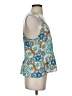 Everly 100% Polyester Blue Sleeveless Blouse Size S - photo 4
