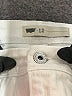 Levi's Solid White Denim Shorts Size 12 - photo 3
