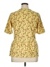 D&Co. Yellow Short Sleeve Blouse Size XL - photo 2