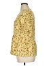 D&Co. Yellow Short Sleeve Blouse Size XL - photo 5