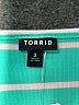 Torrid Teal Short Sleeve Henley Size 3X Plus (3) - photo 7