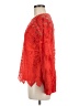 Adiva Solid Red Long Sleeve Blouse Size M - photo 5