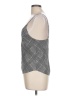 fleur du mal 100% Silk Gray Sleeveless Silk Top Size L - photo 5