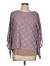 Lisa Rinna 100% Polyester Purple Pullover Sweater Size L - photo 1