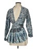 Roller Rabbit 100% Linen Blue Blazer Size S - photo 1