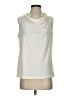 Nue Options Ivory Sleeveless Blouse Size S - photo 1