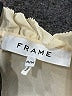 FRAME 100% Silk Ivory 3/4 Sleeve Silk Top Size M - photo 7