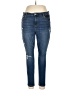 STUDIO BLUE Hearts Blue Jeans Size 16 - photo 1