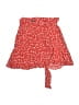 Zara Floral Red Casual Skirt Size M - photo 1