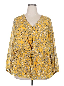 Lane Bryant 3/4 Sleeve Blouse