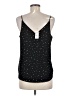 Express 100% Polyester Black Sleeveless Blouse Size M - photo 2
