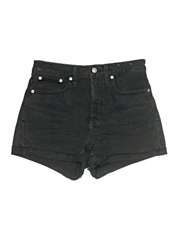 Madewell High-Rise Denim Shorts in Lunar Wash (view 1)