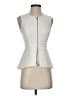 BCBGMAXAZRIA Ivory Sleeveless Blouse Size XXS - photo 1