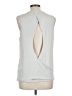 Fabletics Silver Sleeveless T-Shirt Size L - photo 2
