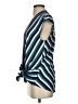 Trouve Blue Sleeveless T-Shirt Size S - photo 5
