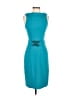 Cache Teal Cocktail Dress Size 4 - photo 1