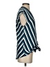 Trouve Blue Sleeveless T-Shirt Size S - photo 4
