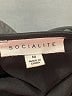 Socialite Solid Black Jumpsuit Size M - photo 4