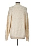 Desigual Tweed Ivory Pullover Sweater Size L - photo 2