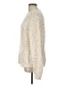Desigual Tweed Ivory Pullover Sweater Size L - photo 5