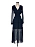 Intermix 100% Polyester Blue Cocktail Dress Size 2 - photo 1