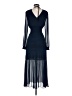 Intermix 100% Polyester Blue Cocktail Dress Size 2 - photo 2