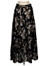 A.L.C. Floral Black Casual Skirt Size 10 - photo 2