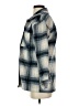 Time and Tru Plaid Blue Jacket Size S - photo 5