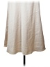 Grade & Gather 100% Polyester Solid Tan Ivory Casual Skirt Size S - photo 2